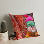 Aberto Design Cojín Multicolor 43 x 43 cm